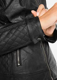 Giacca in similpelle stile biker, bonprix