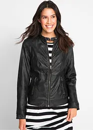 Giacca in similpelle stile biker, bonprix