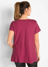 T-shirt in filato fiammato, bonprix