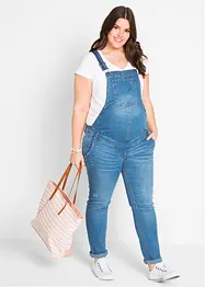 Salopette di jeans prémaman straight, bonprix