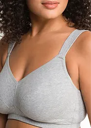 Reggiseno senza ferretto con cotone biologico (pacco da 2), bonprix