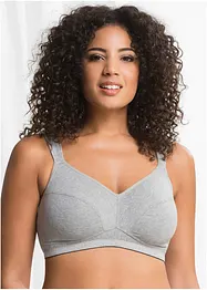 Reggiseno senza ferretto con cotone biologico (pacco da 2), bonprix