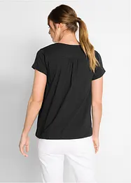 Maglia in cotone a maniche corte, bonprix