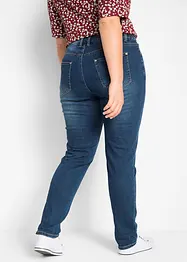 Jeans elasticizzati boyfriend, vita media, bonprix