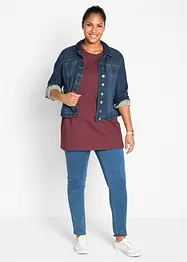T-shirt lunga in puro cotone, bonprix