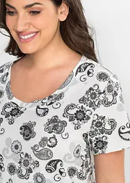 Camicia da notte lunga in cotone biologico, bonprix