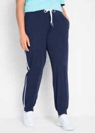 Pantaloni da jogging con bande a contrasto, bpc bonprix collection