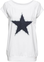 T-shirt con stella, RAINBOW