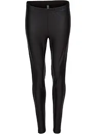 Leggings in similpelle con viscosa, bonprix