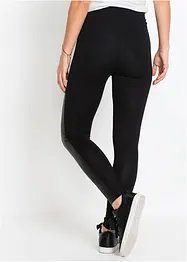 Leggings in similpelle con viscosa, bonprix