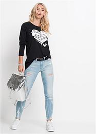 T-shirt a maniche lunghe sportive da donna adidas