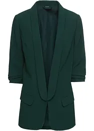 Blazer lungo con maniche drappeggiate, bonprix