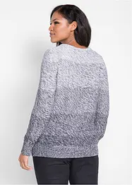 Maglione in filato grosso con colori sfumati, bonprix