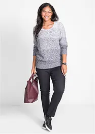 Maglione in filato grosso con colori sfumati, bonprix