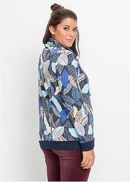 Felpa fantasia con collo a scialle, John Baner JEANSWEAR