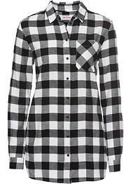 Camicia lunga in flanella, John Baner JEANSWEAR