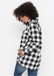 Camicia lunga in flanella, John Baner JEANSWEAR