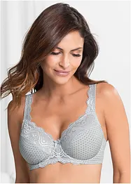 Reggiseno con ferretto e pizzo delicato (pacco da 2), bonprix