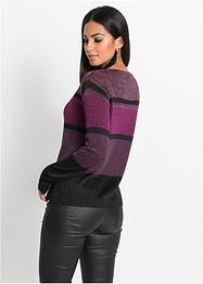 Maglione a righe con lurex, BODYFLIRT