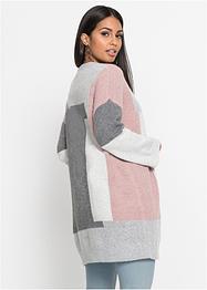 Cardigan lungo color block, BODYFLIRT