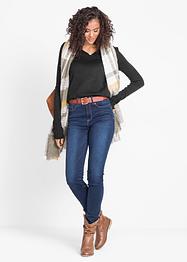 Maglione con scollo a V, bpc bonprix collection