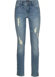 Jeans elasticizzati con cerniere, bonprix