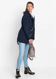 Parka con pile teddy, bonprix