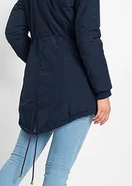 Parka con pile teddy, bonprix
