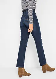 Jeans straight elasticizzati, vita alta, bonprix