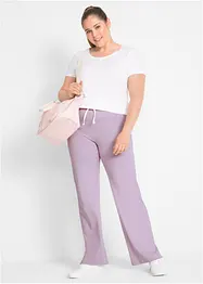 Pantaloni in maglina elasticizzata (pacco da 2), diritti, bonprix