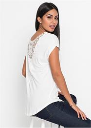 Maglia con inserto effetto uncinetto, BODYFLIRT