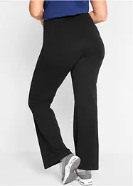 Pantaloni sportivi in cotone, svasati, bonprix