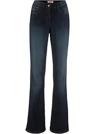 Jeans elasticizzati bootcut, vita media, bonprix