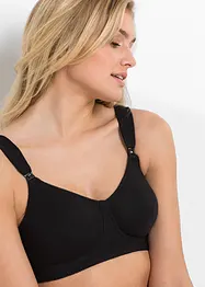 Reggiseno allattamento senza ferretto  con cotone biologico (pacco da 2), bonprix