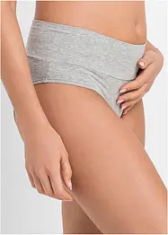 Panty prémaman (pacco da 3) con cotone biologico, bonprix