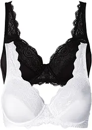 Reggiseno con ferretto (pacco da 2), bonprix