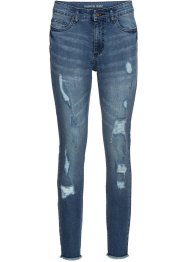 Jeans super skinny corto effetto push-up, RAINBOW
