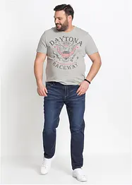 Jeans elasticizzati regular fit, tapered, bonprix