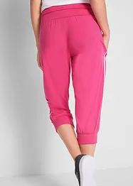 Pantaloni capri da jogging in cotone (pacco da 2), bonprix