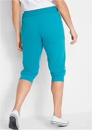 Pantaloni capri da jogging in cotone (pacco da 2), bonprix