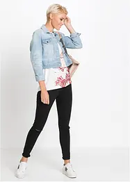 Maglia in puro cotone con fondo asimmetrico, bonprix