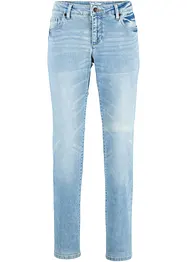 Jeans elasticizzati straight, vita media, bonprix