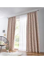 Tenda jacquard con poliestere riciclato, bonprix