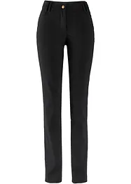 Pantaloni elasticizzati in bengalina con cinta comoda, straight, bonprix