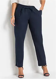 Pantaloni in misto lino, bonprix