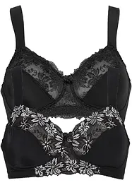 Reggiseno senza ferretto (pacco da 2), bonprix