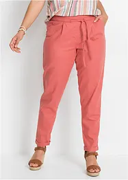 Pantaloni in misto lino, bonprix