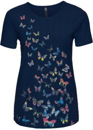 T-shirt con farfalle, RAINBOW
