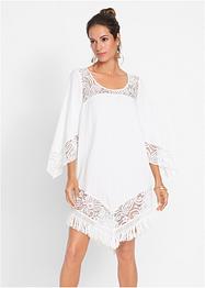 Tunica copricostume lunga con pizzo, bpc selection