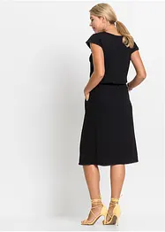 Abito midi in jersey di viscosa elasticizzata, bonprix